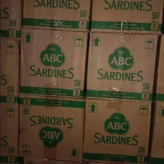 

ABC Sarden 425gr / Sarden ABC Cabai 425gr [ 1 dus isi 24 kaleng ]