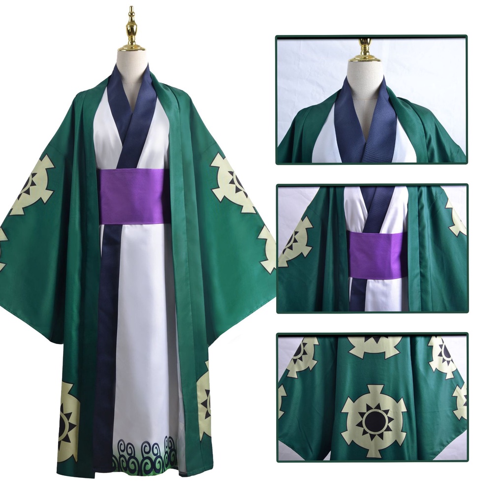 ONE PIECE cosplay  Roronoa Zoro cosplay costume