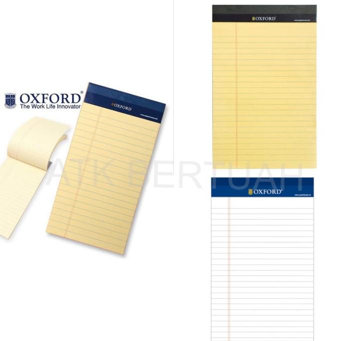 

BARANG TERBARU !!! OXFORD LEGAL NOTEPAD BUKU MEMO NOTES SOBEK ATAS - TERLARIS