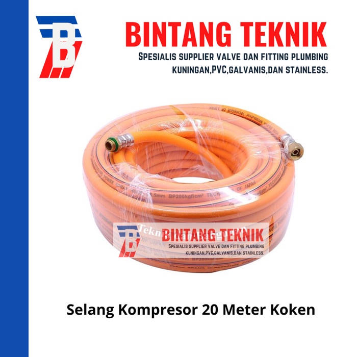 ✅Original Selang Kompresor 20 Meter Koken Japan Berkualitas