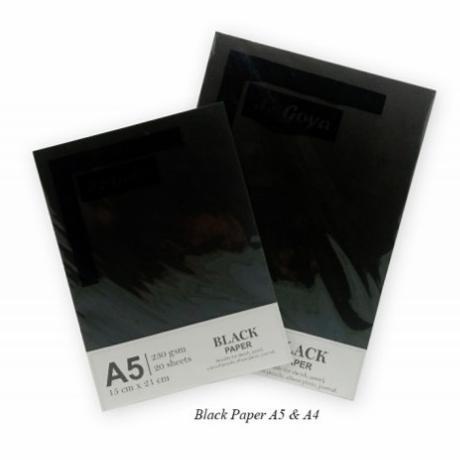 

BARANG TERBARU !!! DE GOYA DEGOYA BLACK DRAWING PAPER KERTAS GAMBAR LUKIS HITAM - TERLARIS