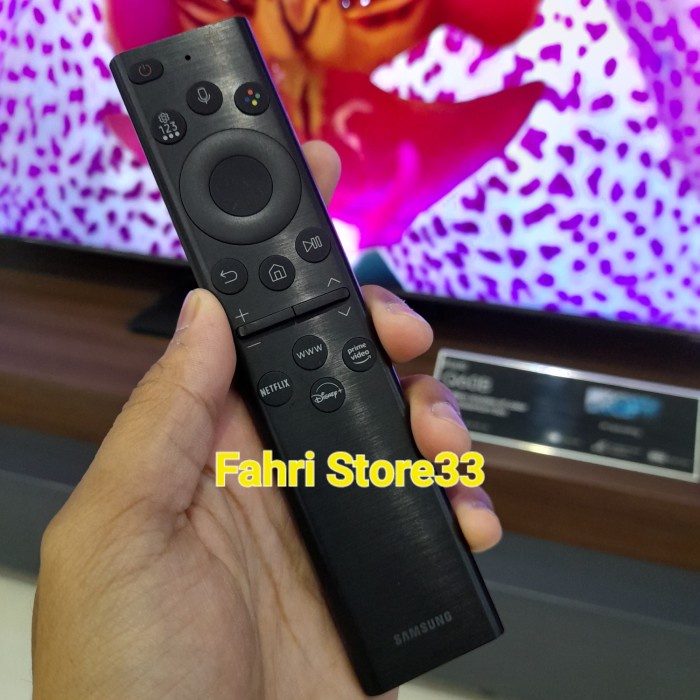 REMOTE TV SAMSUNG SMART TV ORIGINAL SOLAR CELL BU8000 BU8500 QLED