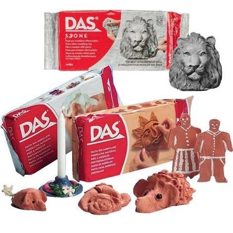 

BARANG TERBARU !!! DAS AIR DRY MODELLING CLAY WHITE TERRACOTTA 1000 GRAM 1 KG - TERLARIS