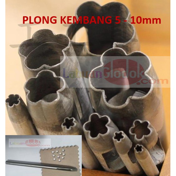 

Plong Kulit Bentuk Bunga 10Mm - Flower Shape Punch Leather(Kembang 5)/Pembolong Bunga 10Mm