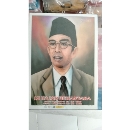 POSTER BINGKAI KI HAJAR DEWANTARA