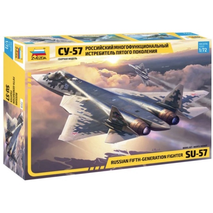 ✅COD Zvezda 7319 1/72 Sukhoi Su-57 Bisa Gojek