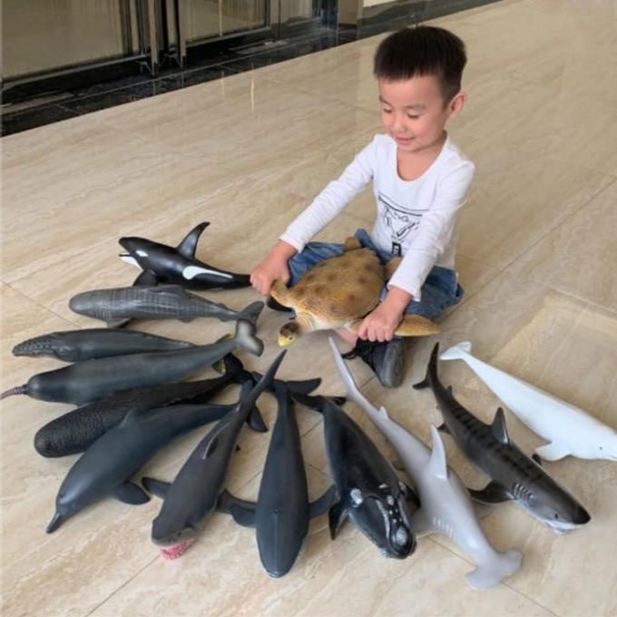 Boneka Remas Realistic Simulation Shark Ikan Hiu Plush Doll