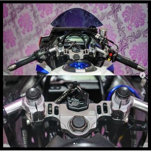 DISKON SEGITIGA ATAS CBR150 SEGI TIGA ATAS CBR150 TRIPLECLAMP K45G K45A K45N 