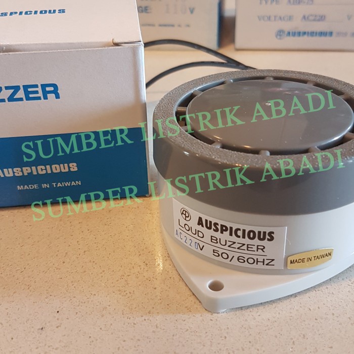 Terbaru Auspicious Buzzer Abf 75 220V (Bel Sekolah, Bel Listrik, Bel Rumah) Promo Terlaris