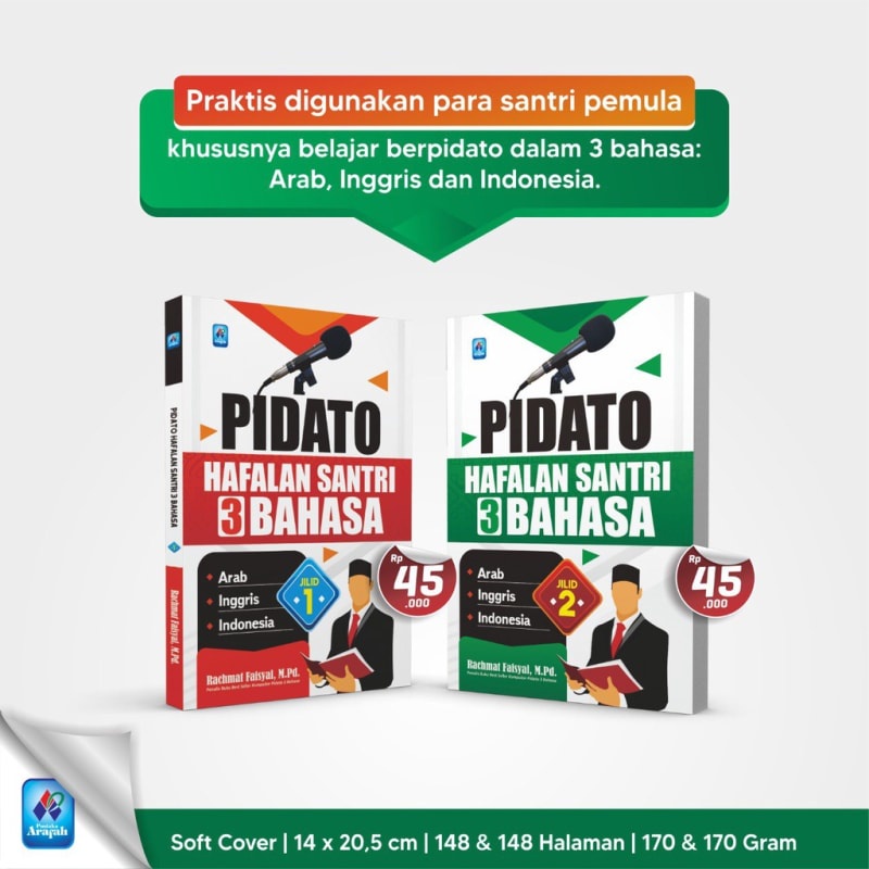 (AND) PIDATO HAFALAN SANTRI 3 BAHASA Pustaka Arafah