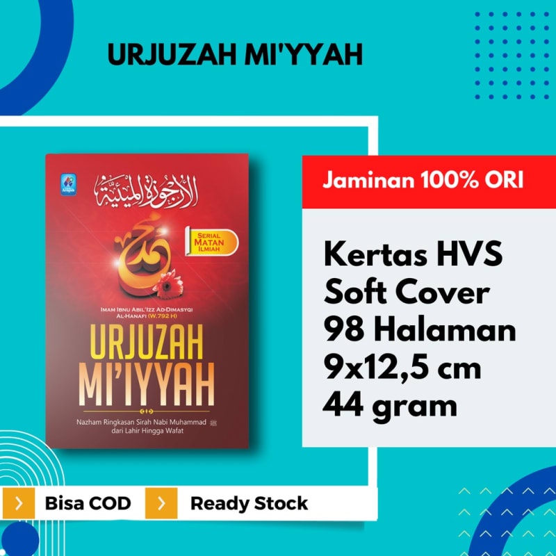 (AND) Urjuzah Mi'iyyah Pustaka Arafah Original