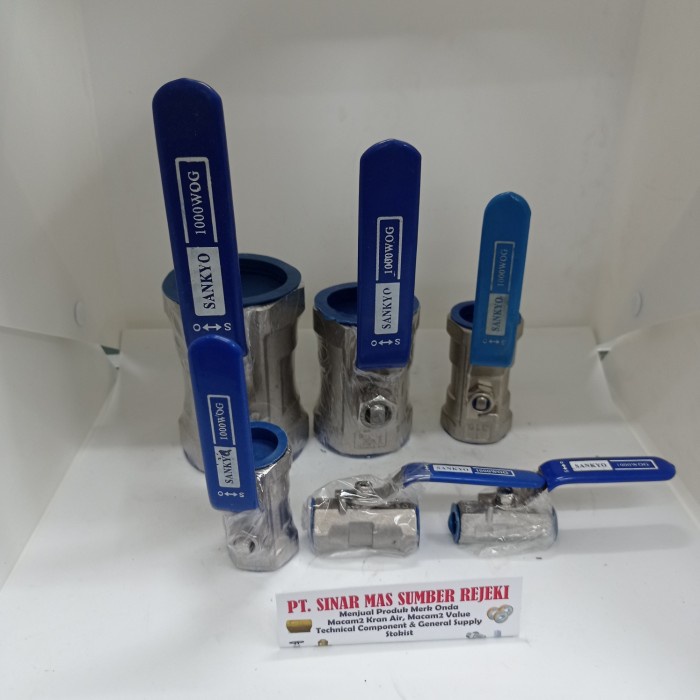 ✅COD Ball Valve Sankyo Stainless Ss 316 2.5 Inch Limited