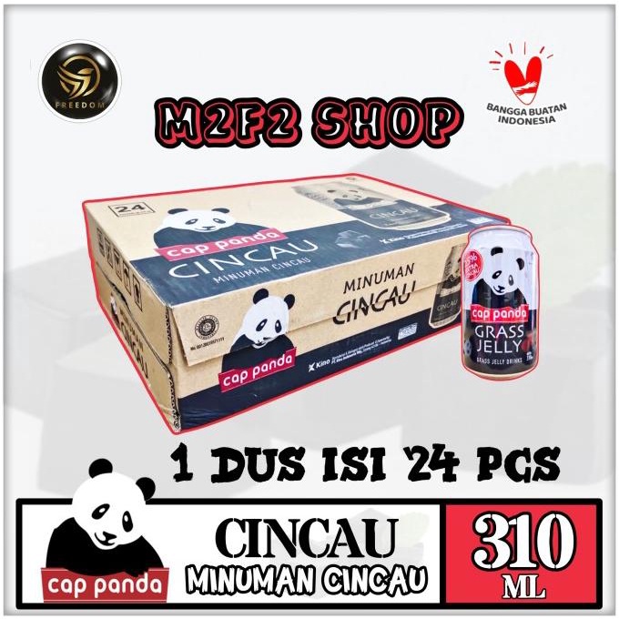 

Cap Panda Minuman Grass Jelly / Panda Cincau Kaleng - 310 ml