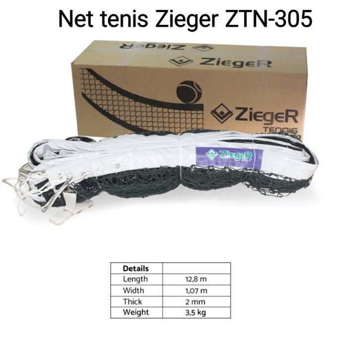 Promo Net Tenis Net Tennis Lapangan Zieger Ztn-305