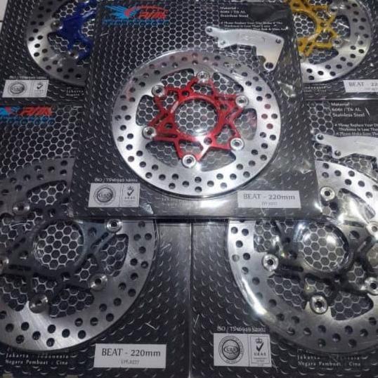 Ready Disc Psm Scoopy Fi 220Mm/ Piringan Cakram Psm Cnc 220Mm Scoopy Karbu Hemat