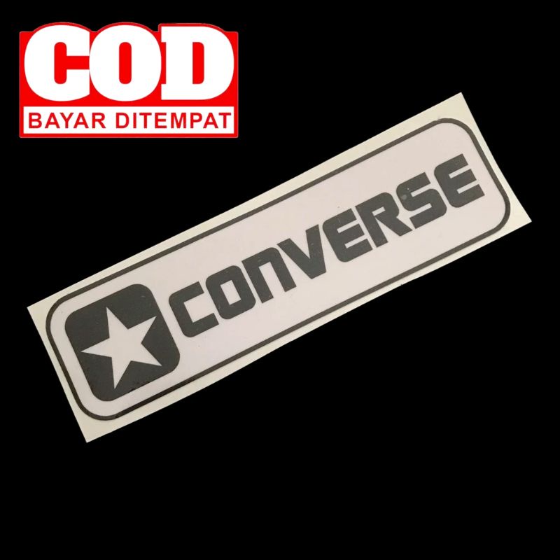 

stiker sticker brand distro converse cuting