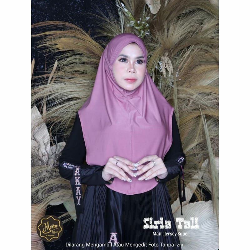 Bergo Siria tali ori Moira Hijab