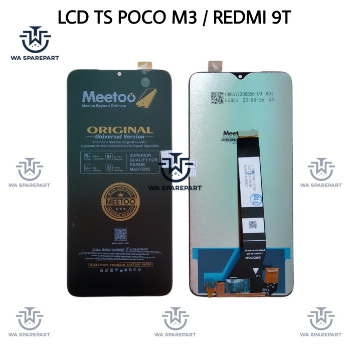 LCD TOUCHSCREEN 1SET XIAOMI POCOPHONE M3 / POCO M3 ORIGINAL