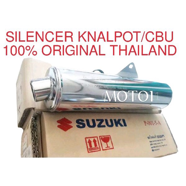 Silencer knalpot Satria Fu Cbu Thailand Ori Sgp