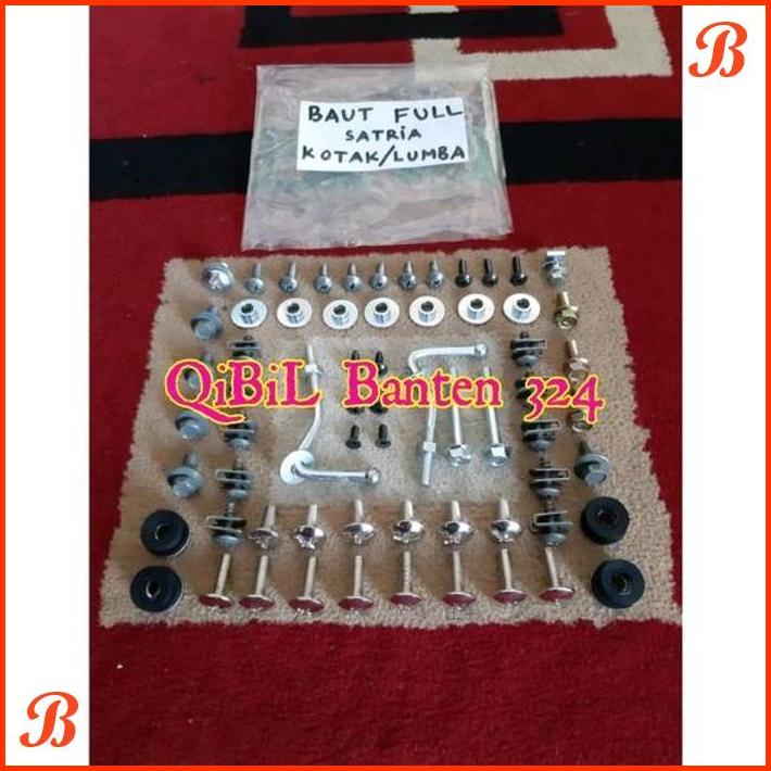 BAUT FULL BODY SET LENGKAP KARET RING BOSH SUZUKI SATRIA 2 TAK KOTAK LUMBA RGV MALAYSIA 1997 - 2003 