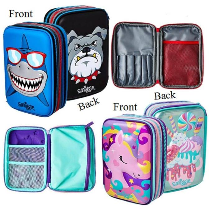 

New Sale Smiggle Fab Triple Up Hardtop Pencilcase Pengiriman Cepat