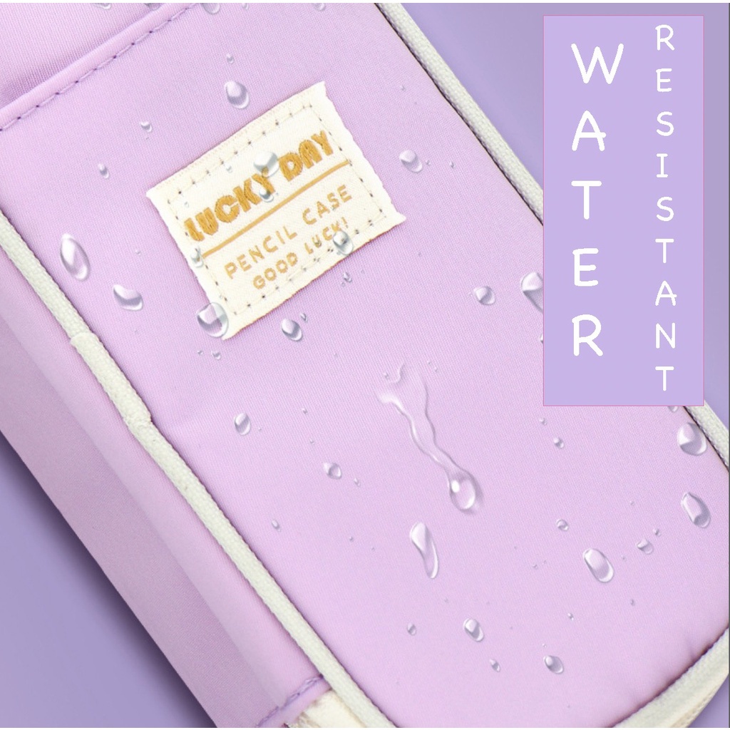 

Txs01 Cil Case Kotak Tempat Sil Luy Day Water Resistant Macaron Color Mkt