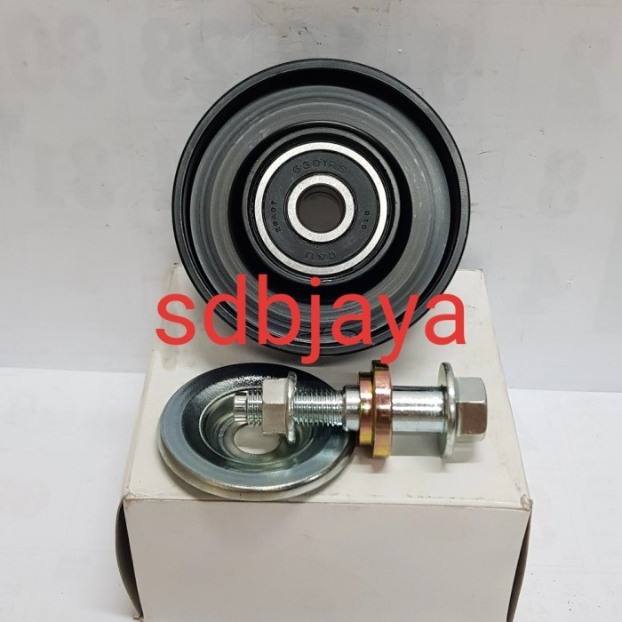 Ready Stok Bearing Pulley Idler Ac Tensioner V Belt Hilux Fortuner Innova Diesel Kode 282