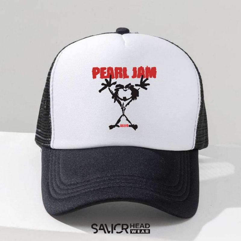 SVR | Topi Trucker /  Topi Jaring / Topi Jala / Topi Band PEARL JAM