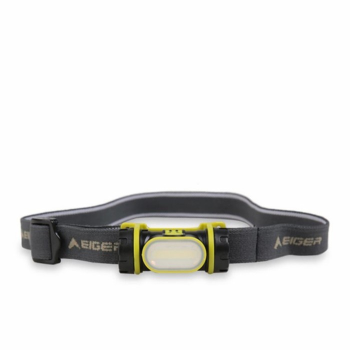 {NezShop} EIGER HeadLamp Senter Kepala Eiger CRITE GREY Senter Gunung Outdoor - Abu-abu Murah