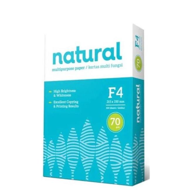 

Update Kertas HVS F4 Natural 70 gram / 75 gram (1 rim) !!