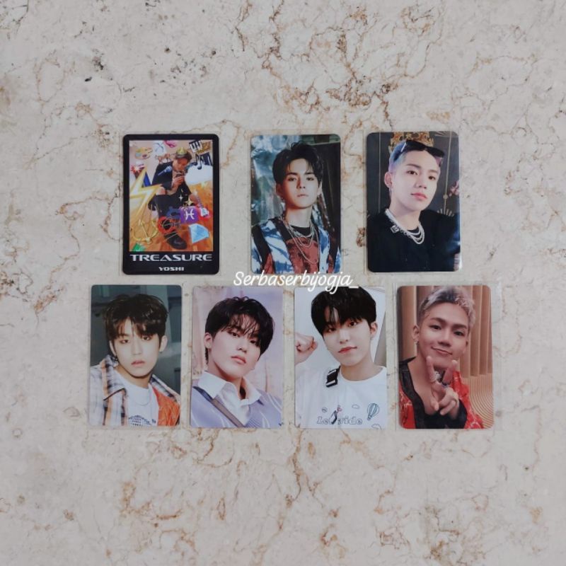 SALE OFC PC Official Treasure Yoshi Hyunsuk Album JW Jeongwoo gws Hyunsuk weverse night garden pob J