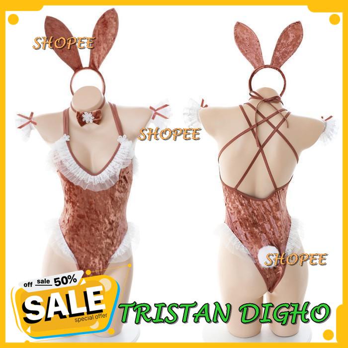 LINGERIE WANITA KELINCI COSPLAY COSPLAY ANIME LUCU BONEKA TEDDY A / LINGERIE WANITA KELINCI COSPLAY 