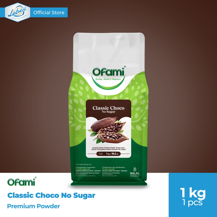 

Ofami® Classic Choco No Sugar - 1 kg