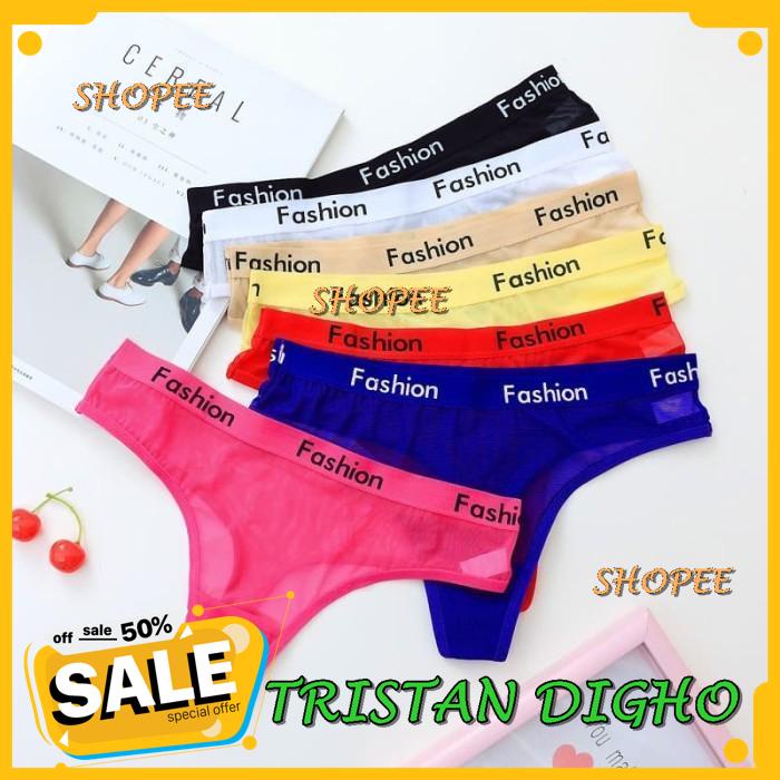 CELANA DALAM WANITA SEXY GSTRING SEAMLESS TRANSPARAN CELANA DALAM C / CELANA DALAM WANITA SEXY GSTRI