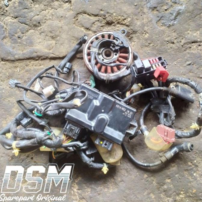 Terbaru Acg Stater Beat Fi Esp K81 Kabel Body Full Set Pengapian