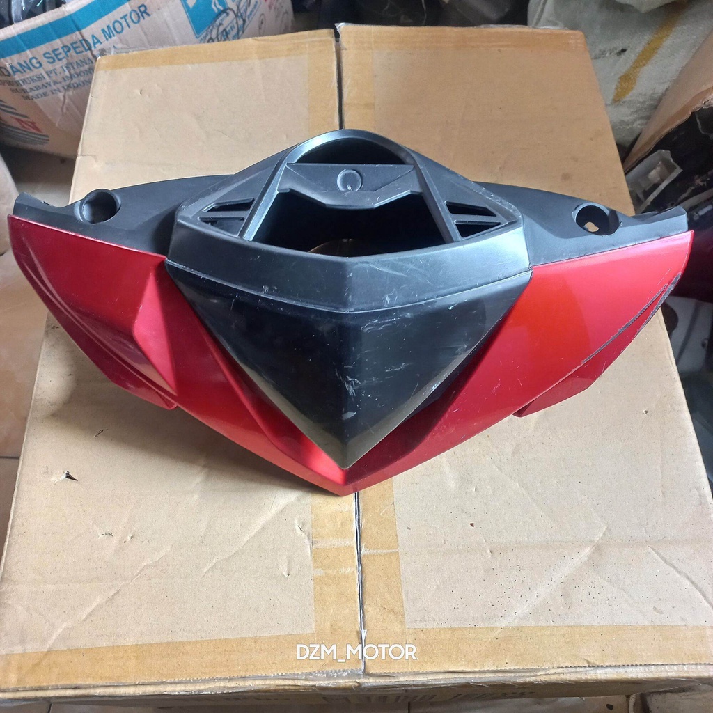 batok kepala depan belakang yamaha xeon rc merah original