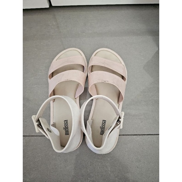Preloved Original Melissa Model Sandal Beige Pink Size 37