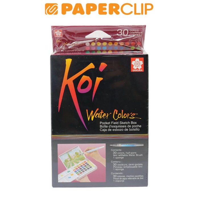 

Promo Water Color Set Xncw30N Koi Sakura 30 Color
