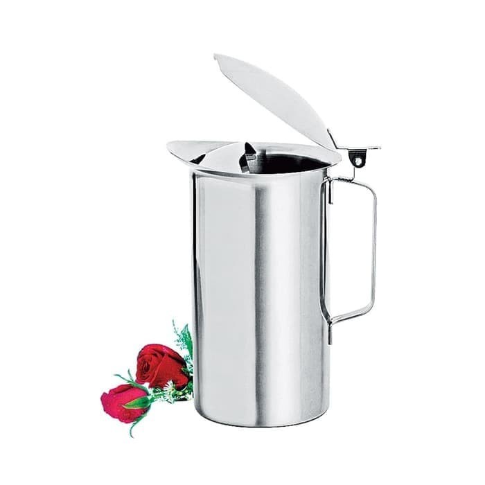 [Ori] Water Jug Teko Air Stainless Tutup 11 Cm 19 Liter Zebra 115012 Terbatas