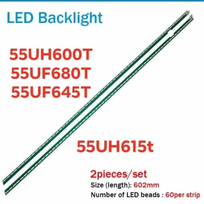 [Ori] Lampu Led Bl Backlight Tv 55Uh 55Uf 55Uh600T 55Uf680T 55Uf645T Limited
