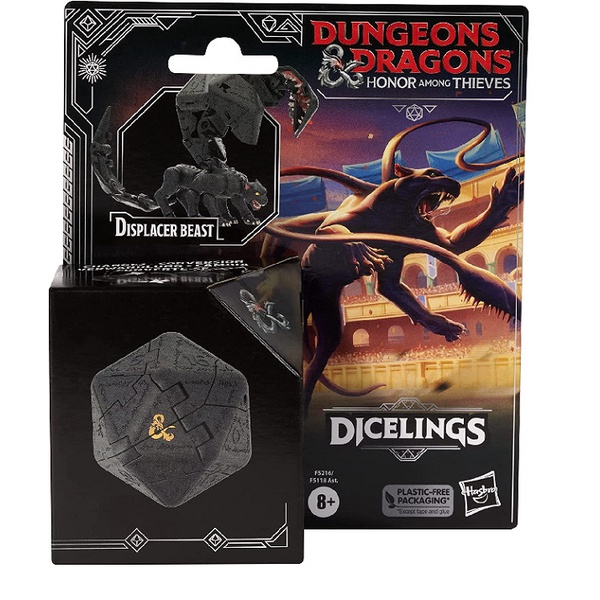 [Original] DD Honor Among Thieves Dicelings Displacer Beast D20 Terbatas