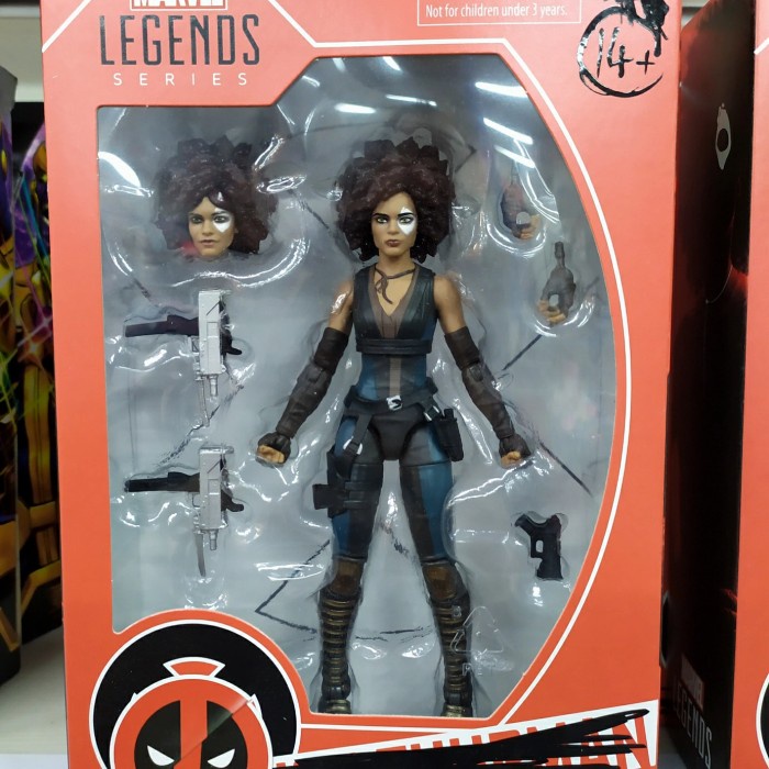 [Original] Marvel Legends Domino Figure Deadpool 2 Terbatas