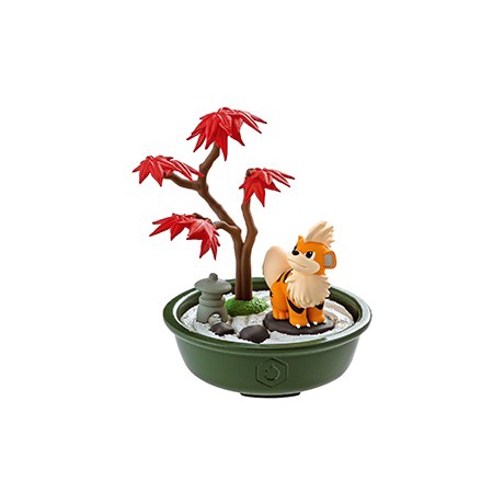 Re-Ment Pokemon Bonsai Vol. 2 - Growlithe Ready