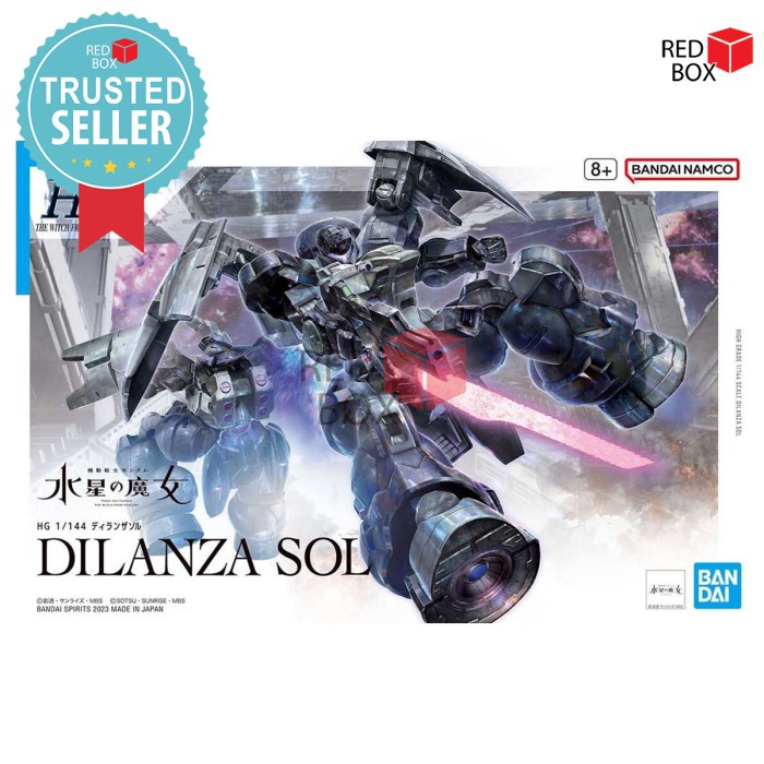 ✅COD Hg Dilanza Sol Bandai Original Gundam Gunpla 1/144 Witch From Mercury Berkualitas