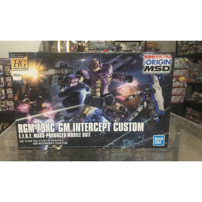 ✅COD Mainan Gundam Hg Gundam The Origin Gm Intercept Custom Diskon