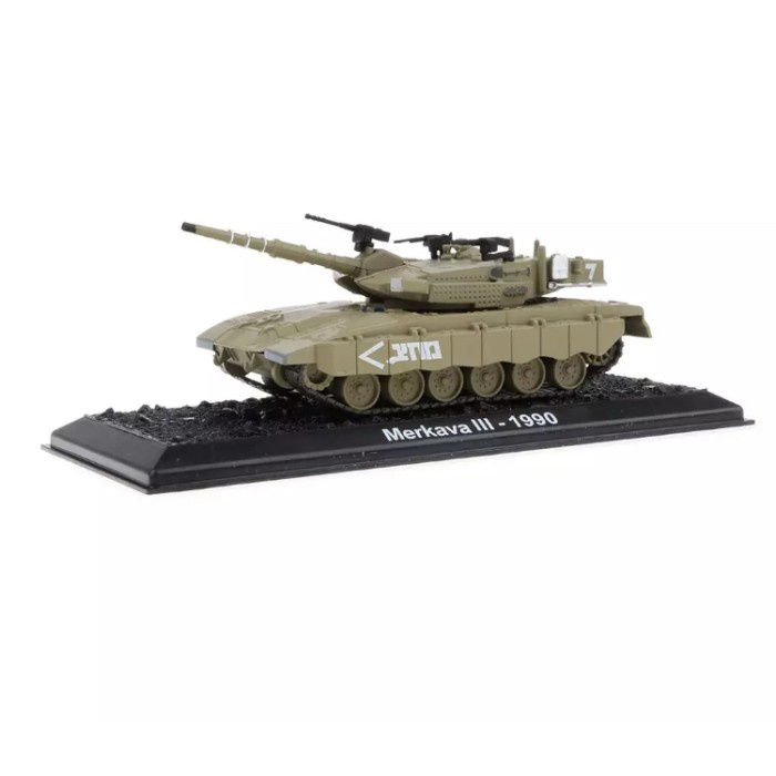 ✅COD Diecast Tank Merkava Iii Scale 1/72 Terbaru