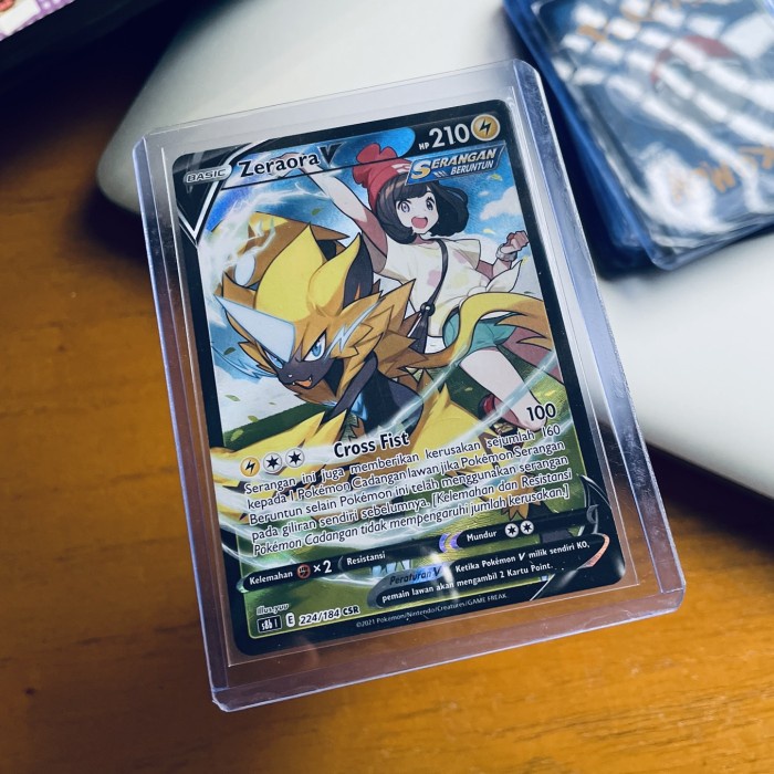 ✅New Zeraora V Csr - Pokemon Indonesia Tcg Bisa Gojek