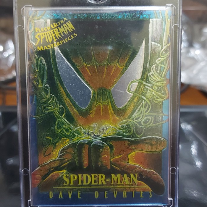 ✅New Ccg Kartu Fleer Ultra Spiderman Masterpiece 1995 4 Of 9 Limited Bisa Gojek