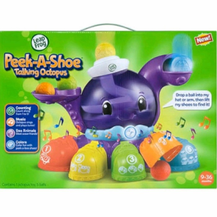 ✅New Ori Leapfrog Peek A Shoe Original Diskon