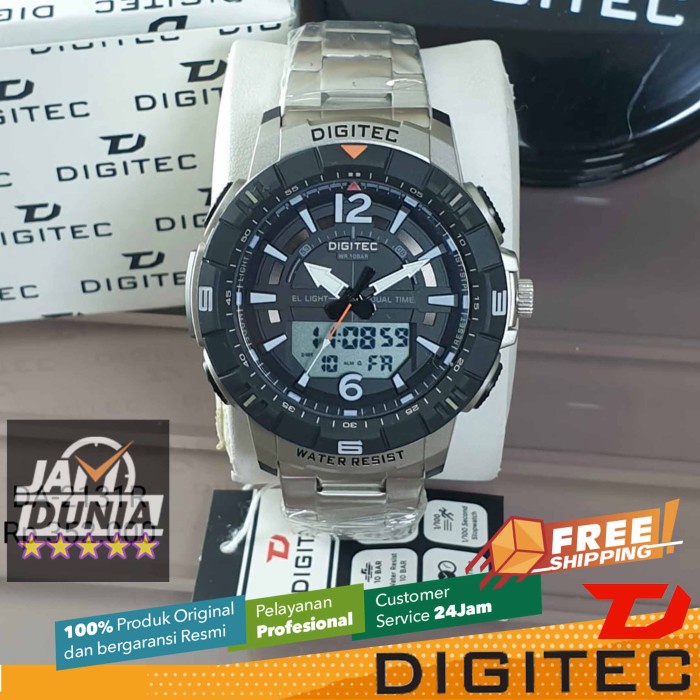 ✅Ori Jam Tangan Digitec Original Da-2131R Ss Da 2131 Digitec 2131 Pria Limited